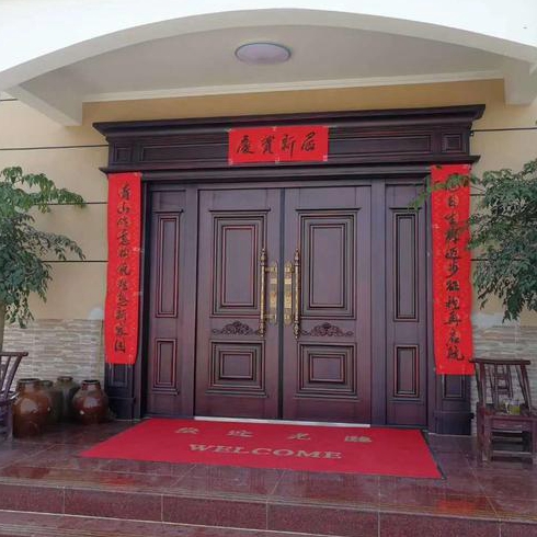 农村房子院子大门朝向分水问题